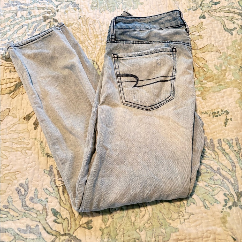 American Eagle Light Blue Women's Jeans